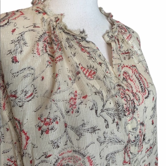 Madewell Shirred Popover in Turkish Garden Large - Picture 11 of 12